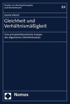Gleichheit und Verhältnismäßigkeit (eBook, PDF) - Voesch, Gesine