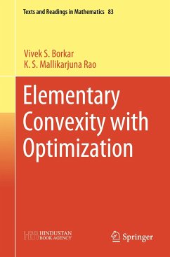 Elementary Convexity with Optimization - Borkar, Vivek S.;Rao, K. S. Mallikarjuna