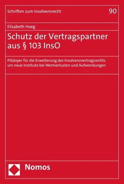 Schutz der Vertragspartner aus § 103 InsO (eBook, PDF) - Hoeg, Elisabeth