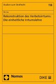 Rekonstruktion des Verbotsirrtums: Die einheitliche Irrtumslehre (eBook, PDF)