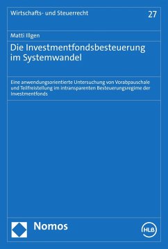 Cover Die Investmentfondsbesteuerung im Systemwandel (eBook, PDF)