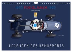 Legenden des Rennsports - Formel Junior 1955-1965 (Wandkalender 2024 DIN A4 quer), CALVENDO Monatskalender