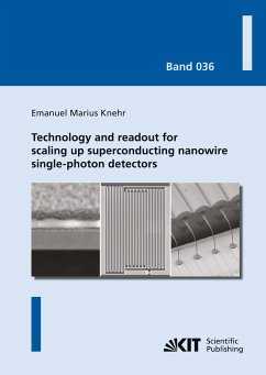 Technology and readout for scaling up superconducting nanowire single-photon detectors