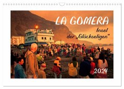La Gomera - Insel der Glückseligen (Wandkalender 2024 DIN A3 quer), CALVENDO Monatskalender