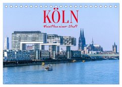 Köln - Facetten einer Stadt (Tischkalender 2024 DIN A5 quer), CALVENDO Monatskalender - Schittenhelm, Elisabeth