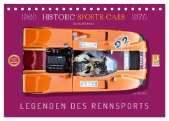 Legenden des Rennsports Historic Sports Cars 1960-1975 (Tischkalender 2024 DIN A5 quer), CALVENDO Monatskalender