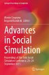Advances in Social Simulation - Bild 1