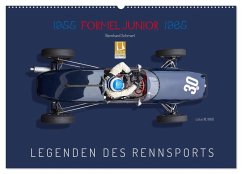 Legenden des Rennsports - Formel Junior 1955-1965 (Wandkalender 2024 DIN A2 quer), CALVENDO Monatskalender - Schmerl, Bernhard