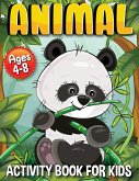 Animal Activity Book for Kids