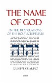 The Name of God (eBook, ePUB)