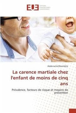 La carence martiale chez l'enfant de moins de cinq ans - Bouhdjila, Abderrachid