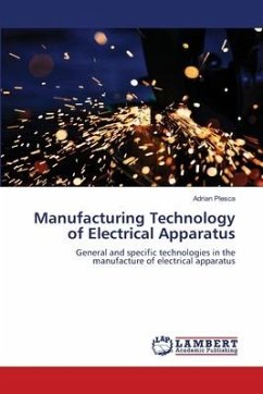 Manufacturing Technology of Electrical Apparatus - Plesca, Adrian