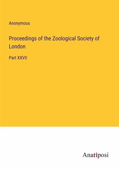 Proceedings of the Zoological Society of London - Anonymous