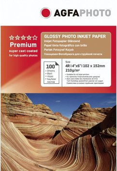 AgfaPhoto Photo Glossy Paper 210 g 10x15 cm 100 Blatt