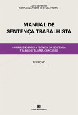 Manual de Sentença Trabalhista (eBook, ePUB) Manual de Sentença Trabalhista (eBook, ePUB)