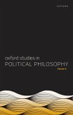 Oxford Studies in Political Philosophy Volume 9 (eBook, ePUB)