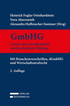 GmbHG - Gesetz über Gesellschaften mit beschränkter Haftung