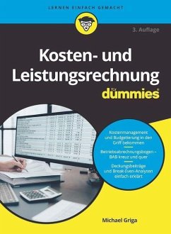 Kosten- und Leistungsrechnung für Dummies - Griga, Michael
