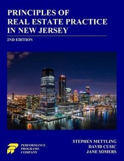 Principles of Real Estate Practice in New Jersey (eBook, ePUB) - Mettling, Stephen; Cusic, David; Somers, Jane