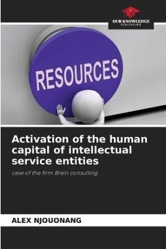 Activation of the human capital of intellectual service entities - Njouonang, Alex