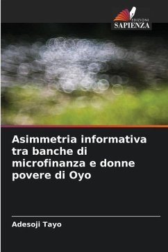 Asimmetria informativa tra banche di microfinanza e donne povere di Oyo - Tayo, Adesoji