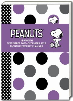 Peanuts 16-Month 2023-2024 Monthly/Weekly Planner Calendar - Peanuts Worldwide LLC; Schulz, Charles M