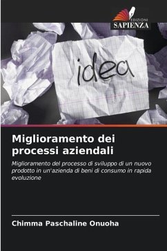 Miglioramento dei processi aziendali - Onuoha, Chimma Paschaline