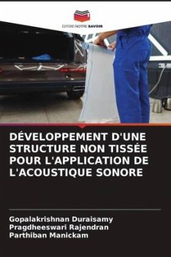 Cover DÉVELOPPEMENT D'UNE STRUCTURE NON TISSÉE POUR L'APPLICATION DE L'ACOUSTIQUE SONORE