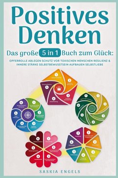 Cover Positives Denken - Das große 5 in 1 Buch zum Glück