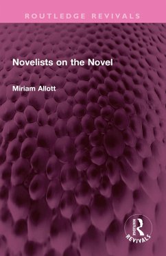 Cover Novelists on the Novel (eBook, PDF)
