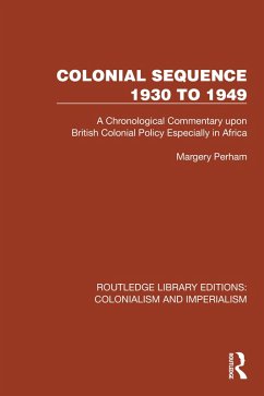 Cover Colonial Sequence 1930 to 1949 (eBook, PDF)