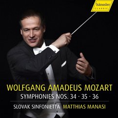 Cover Matthias Manasi-Mozart Sinfonien 34,35