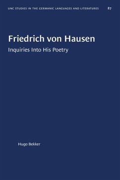 Friedrich von Hausen (eBook, ePUB) - Bekker, Hugo