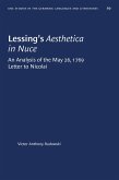 Lessing's Aesthetica in Nuce (eBook, ePUB)