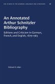 An Annotated Arthur Schnitzler Bibliography (eBook, ePUB)