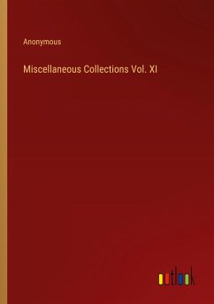 Cover Miscellaneous Collections Vol. XI