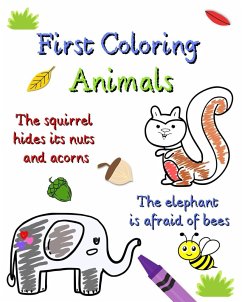 Cover First Coloring Animals