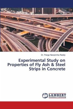Experimental Study on Properties of Fly Ash & Steel Strips in Concrete