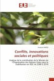 Conflits, innovations sociales et politiques