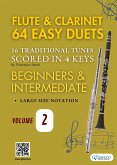 Flute and Clarinet 64 easy duets (volume 2) (fixed-layout eBook, ePUB)