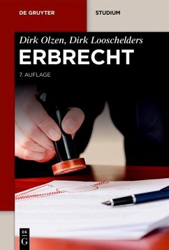 Erbrecht (eBook, ePUB) - Olzen, Dirk; Looschelders, Dirk