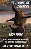 The Leaving of Liverpool for Easy Piano (eBook, ePUB)