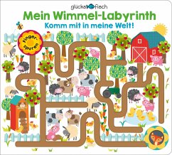 Glücksfisch: Mein Wimmel-Labyrinth: Komm mit in meine Welt! (Mängelexemplar) - Brumme, Christoph