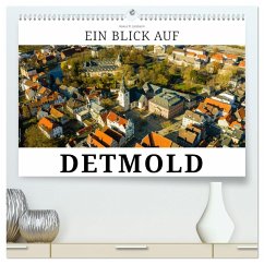 Ein Blick auf Detmold (hochwertiger Premium Wandkalender 2024 DIN A2 quer), Kunstdruck in Hochglanz
