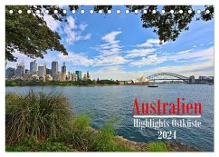 Australien - Highlights Ostküste (Tischkalender 2024 DIN A5 quer), CALVENDO Monatskalender