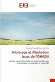 Arbitrage et Médiation issus de l'OHADA