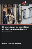 Discussione su questioni di diritto mozambicano