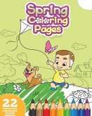 Spring Coloring Book For Kids