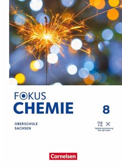 Cover Fokus Chemie 8. Schuljahr Mittlere Schulformen. Oberschulen Sachsen - Schulbuch