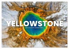 Yellowstone - Wie von einem anderen Stern. (Wandkalender 2024 DIN A3 quer), CALVENDO Monatskalender